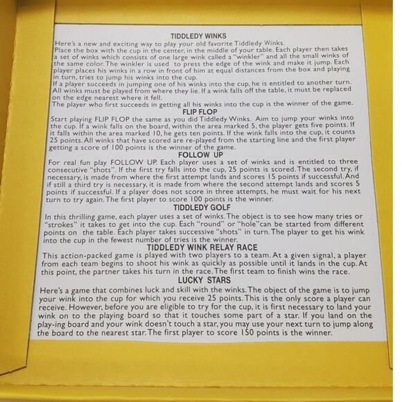 2014 Classic Tiddledy Winks & Five Other Games **NEW** - Picture 5 of 6